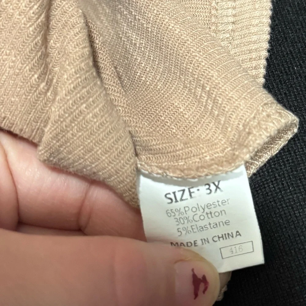 Brown Button-Up Collared Shirt - Picture 4 of 4